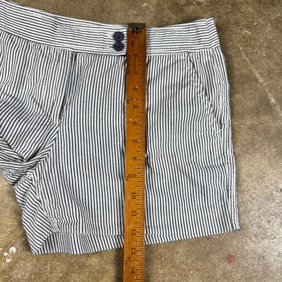 J.Crew Women’s Size‎ 8 Striped 100% Cotton Shorts Nautical Summer - Picture 10 of 10
